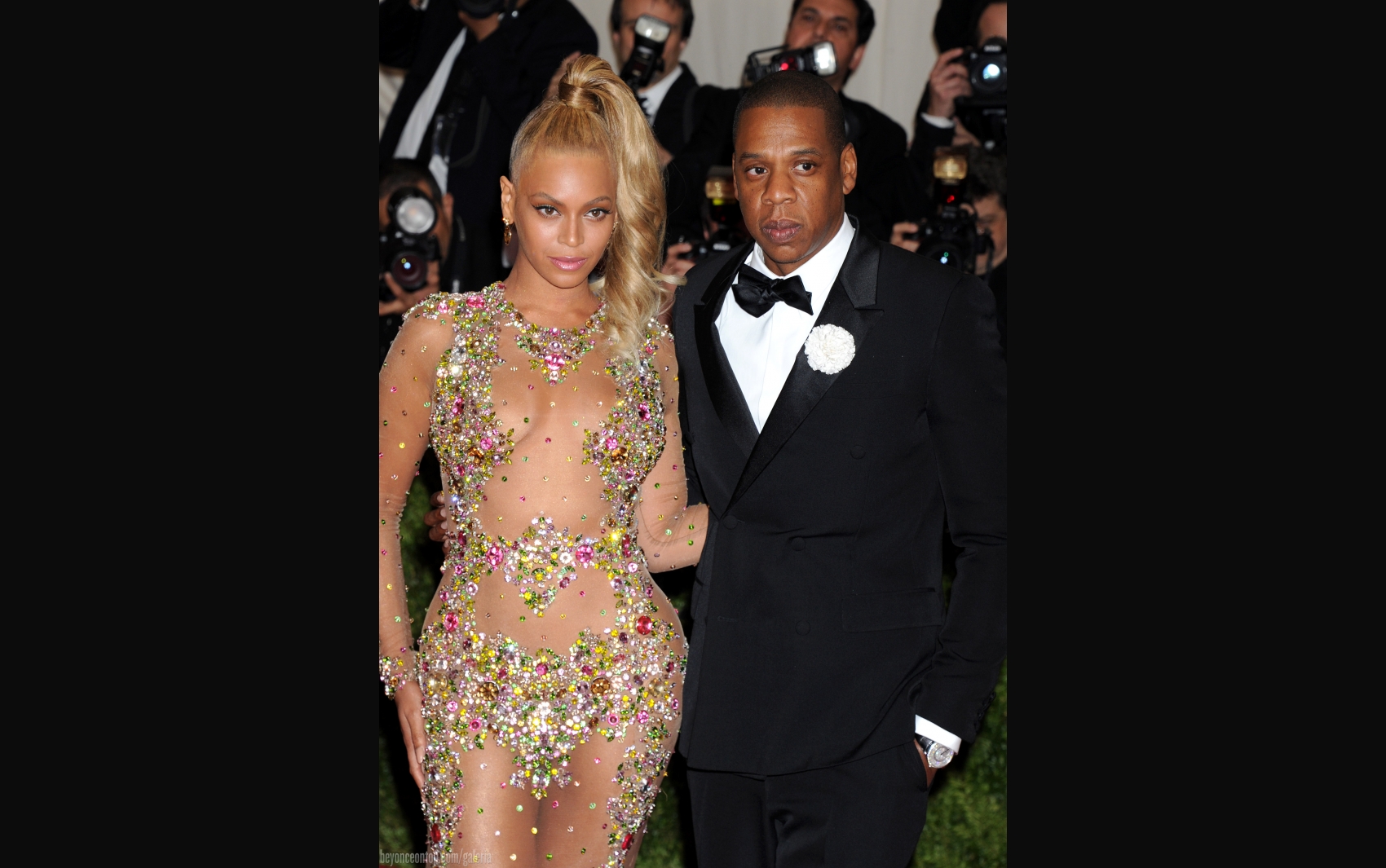 Beyonc&eacute; e Jay Z no MET Gala 2015