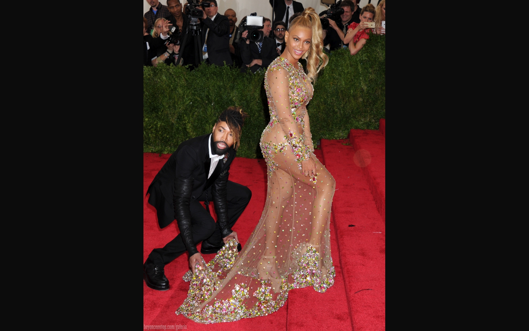 Beyonc&eacute; no MET Gala 2015