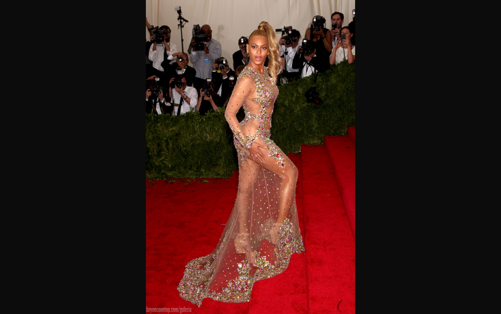 Beyonc&eacute; no MET Gala 2015