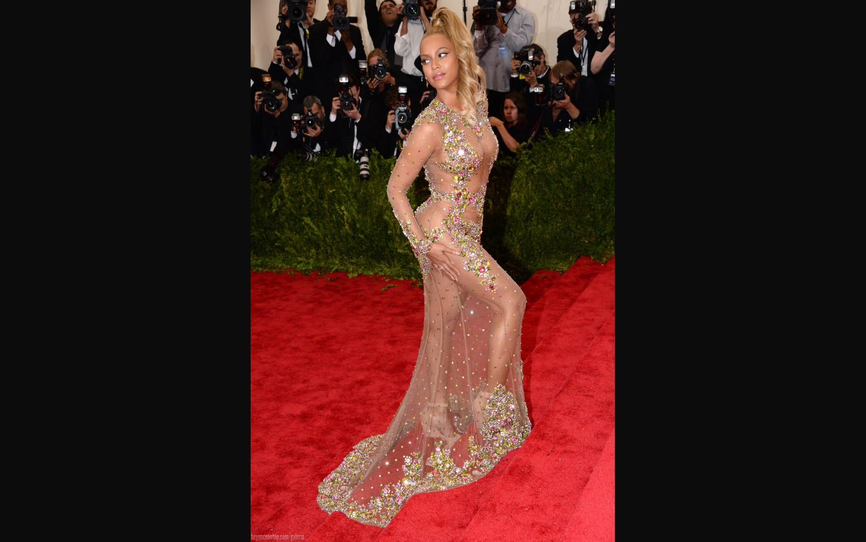 Beyonc&eacute; no MET Gala 2015