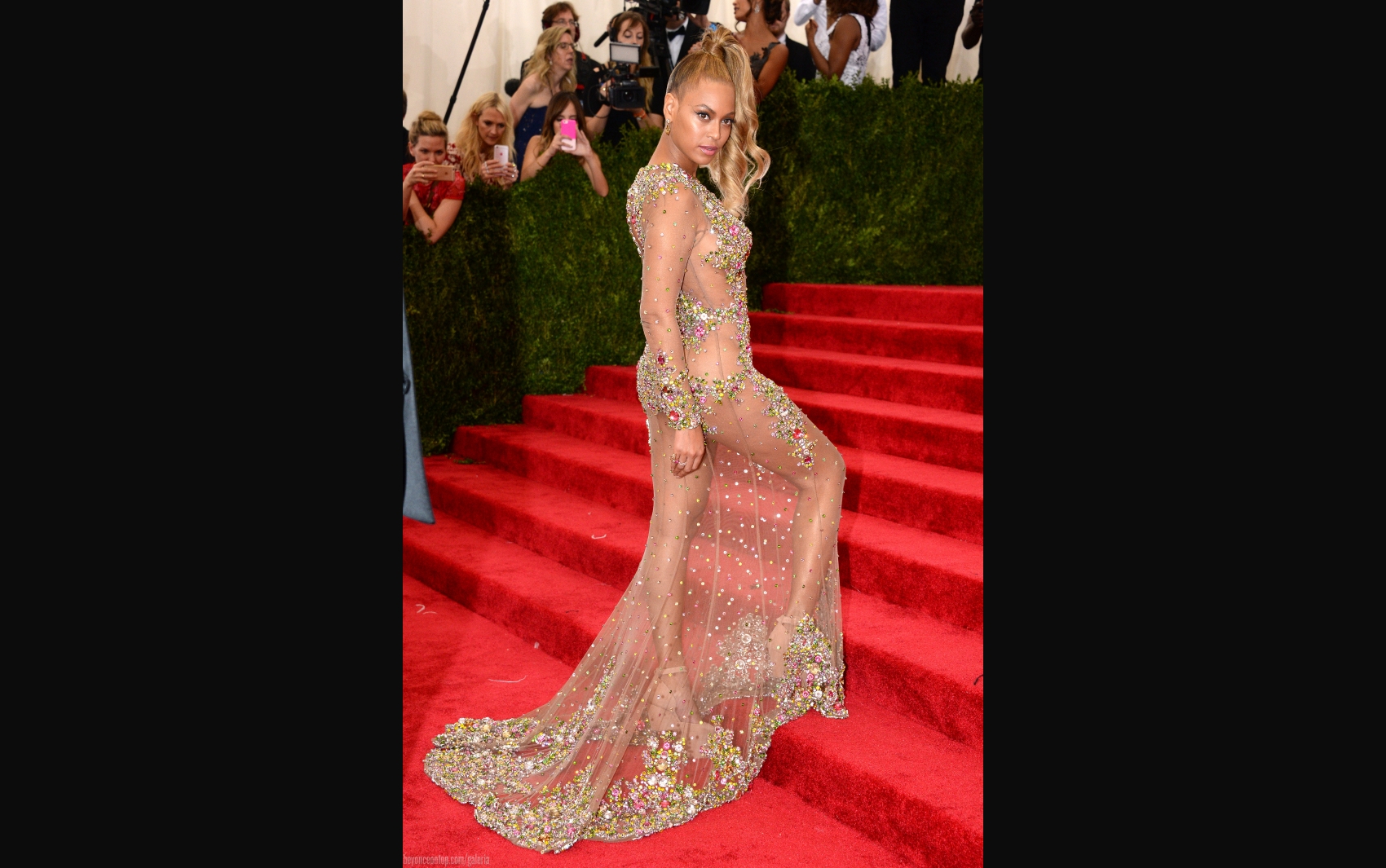 Beyonc&eacute; no MET Gala 2015