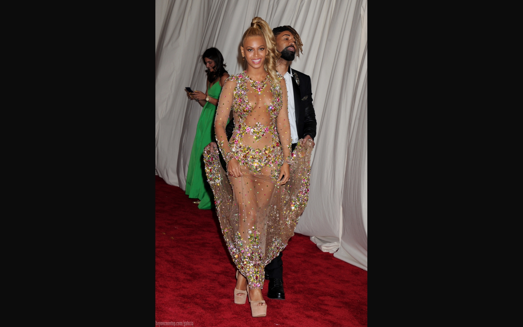 Beyonc&eacute; no MET Gala 2015