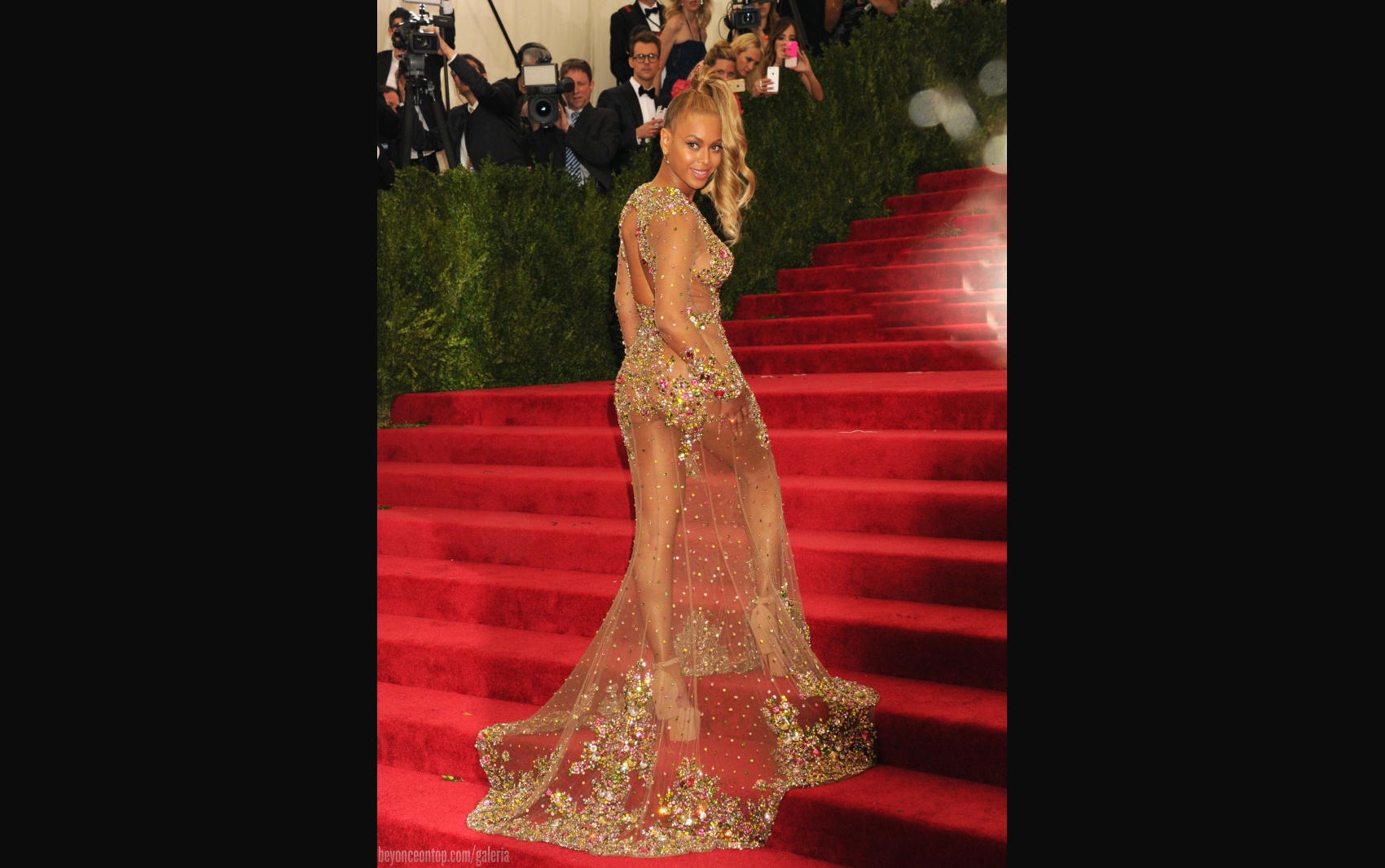 Beyonc&eacute; no MET Gala 2015