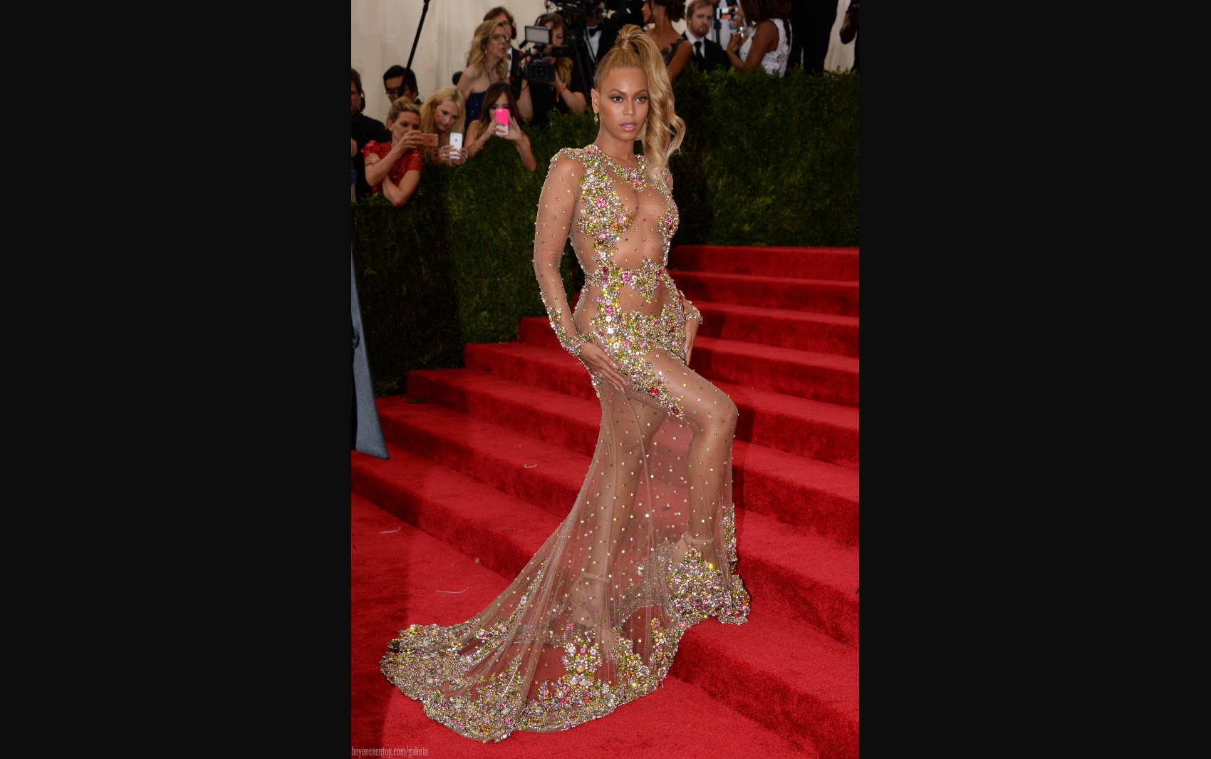 Beyonc&eacute; no MET Gala 2015