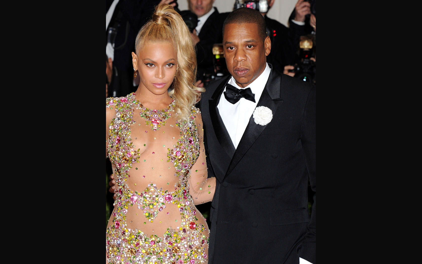 Beyonc&eacute; e Jay Z no MET Gala 2015
