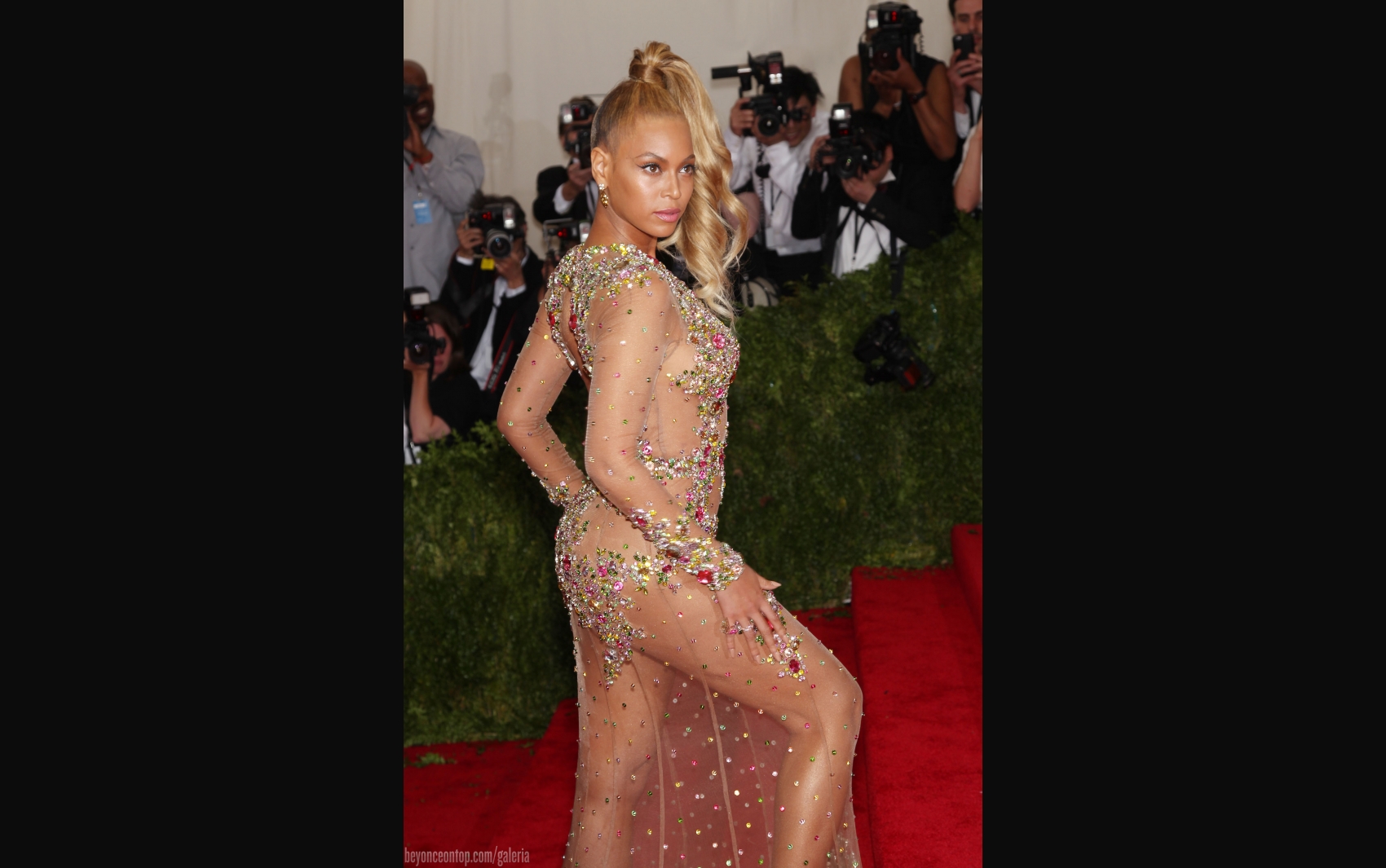 Beyonc&eacute; no MET Gala 2015