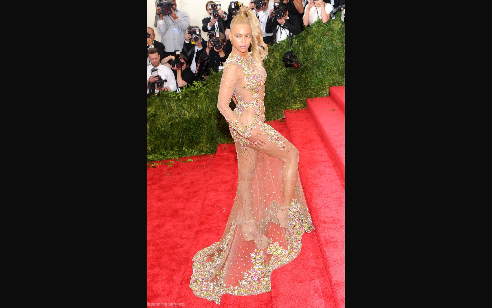 Beyonc&eacute; no MET Gala 2015