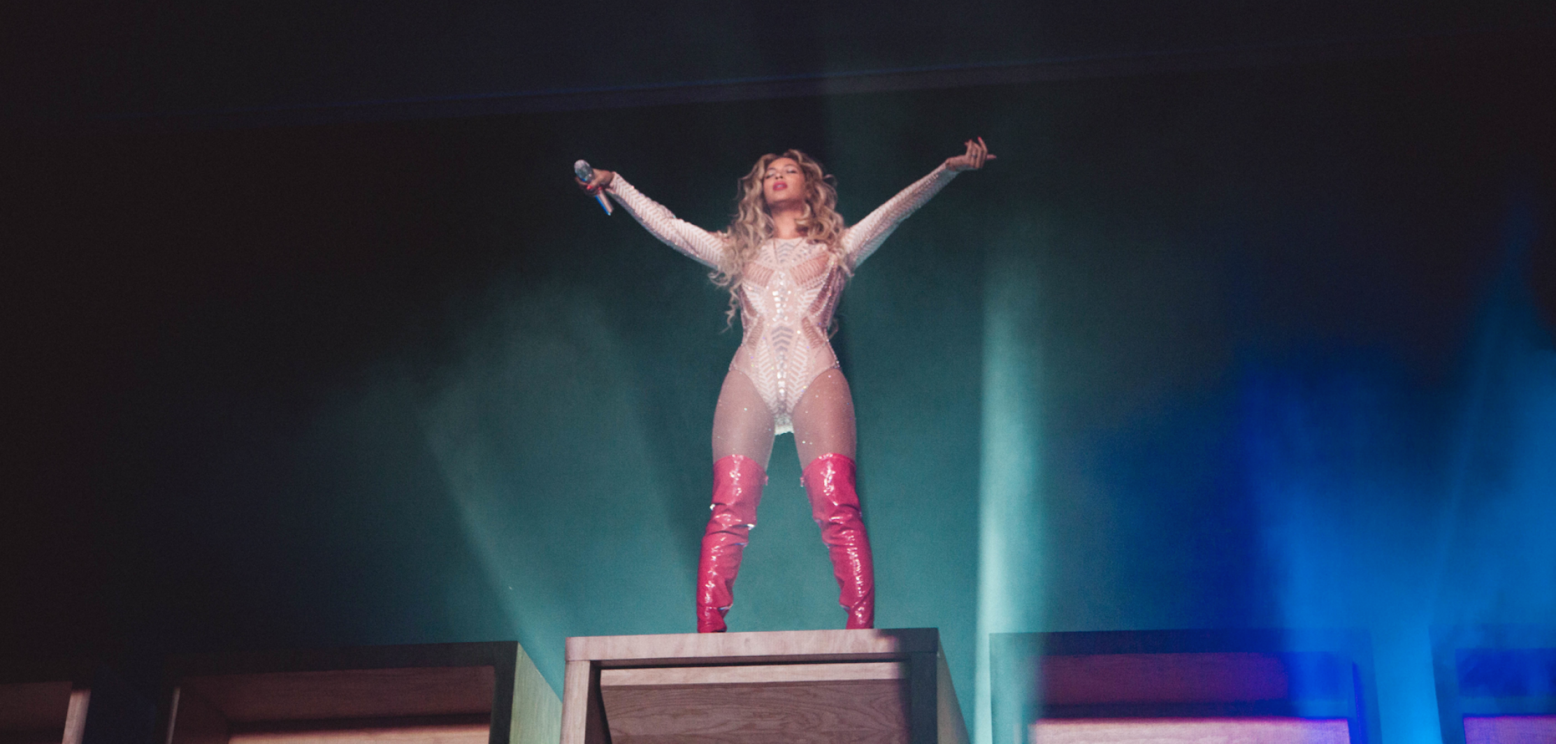 Beyonc&eacute; se apresenta no festival Made In America de 2015