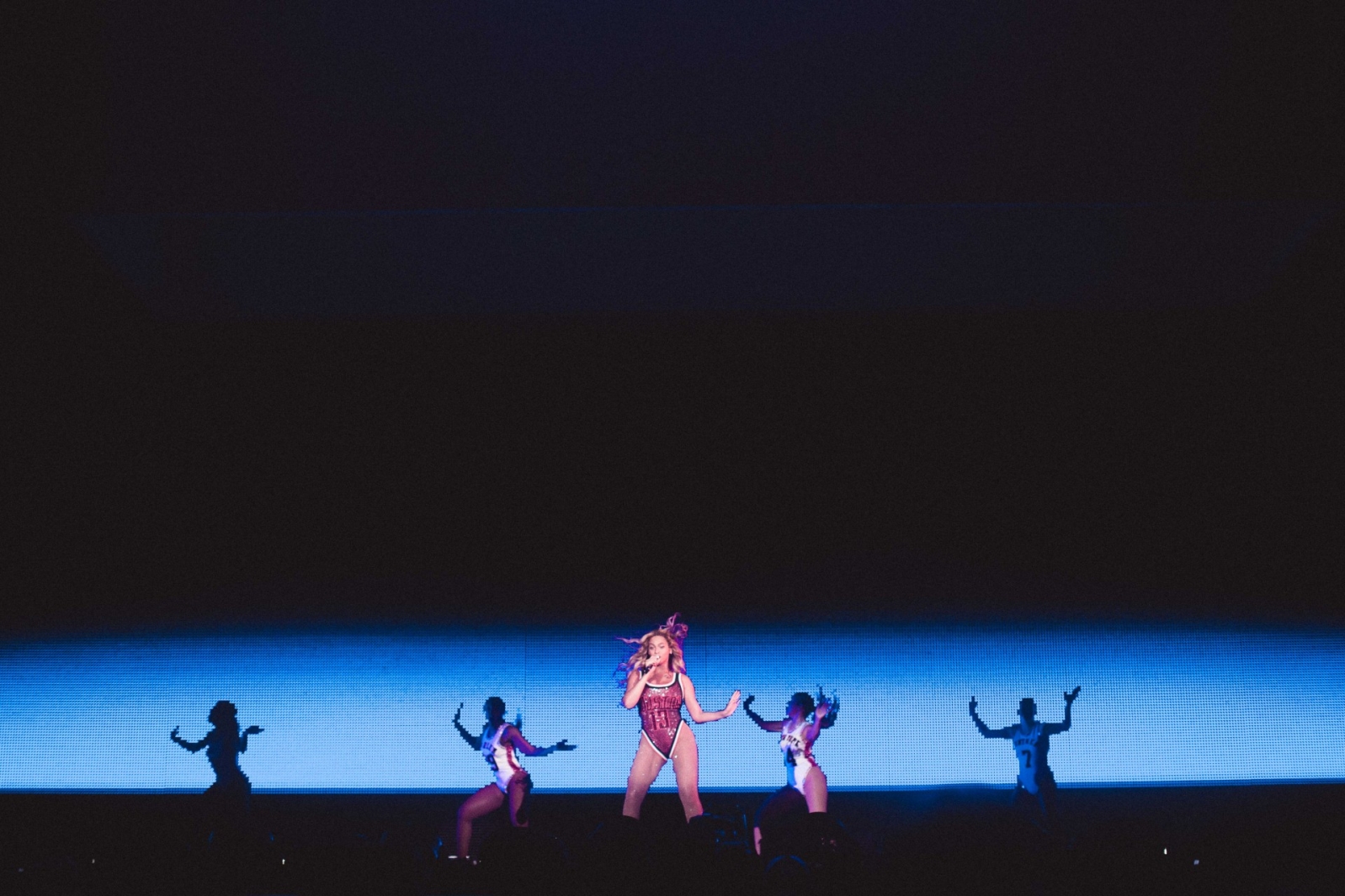Beyonc&eacute; se apresenta no festival Made In America de 2015