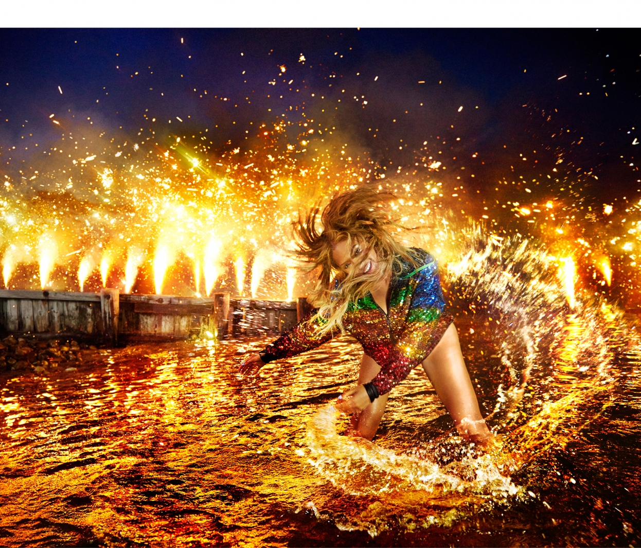 Beyonc&eacute; para a BEAT Magazine