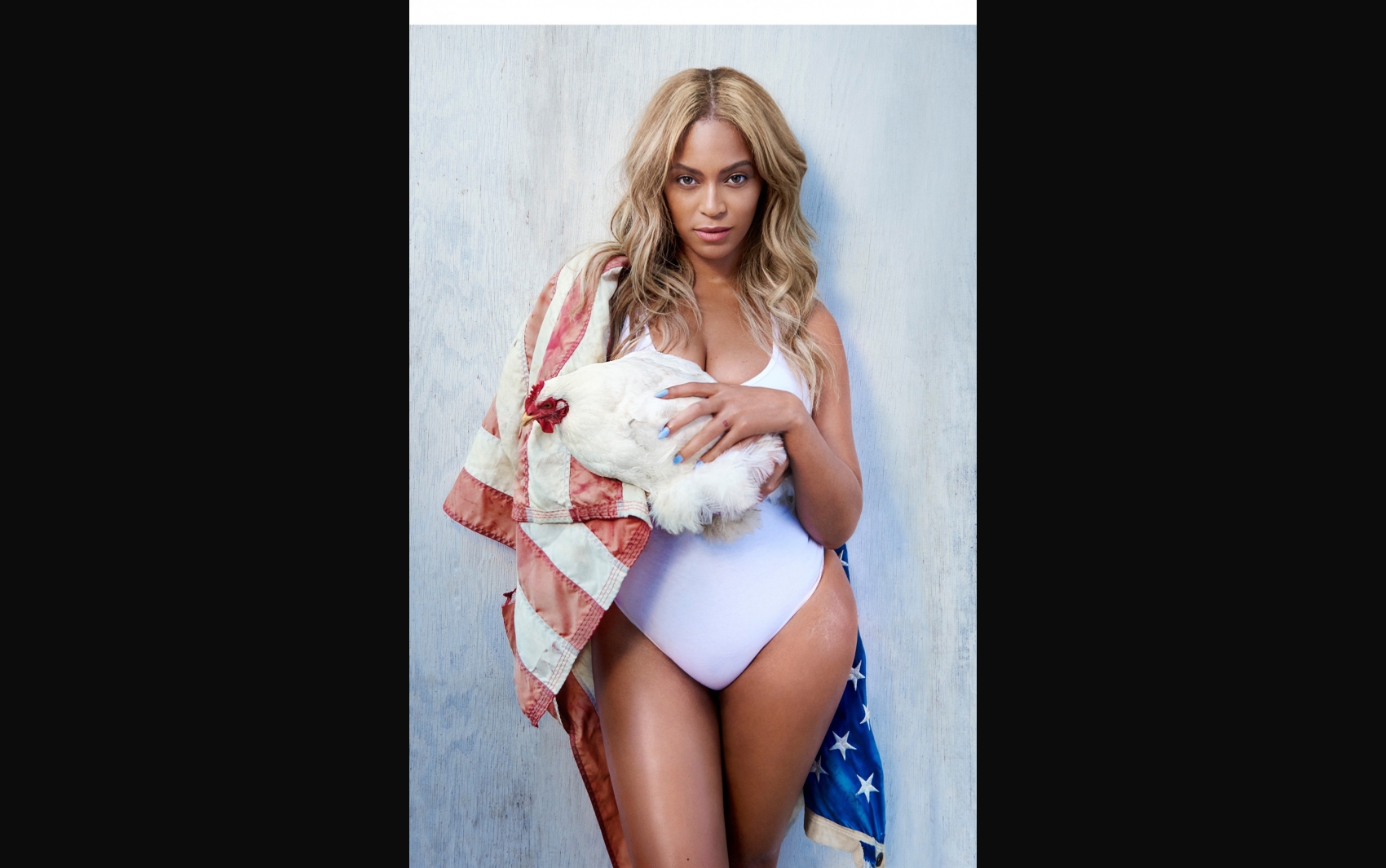 Beyonc&eacute; para a BEAT Magazine