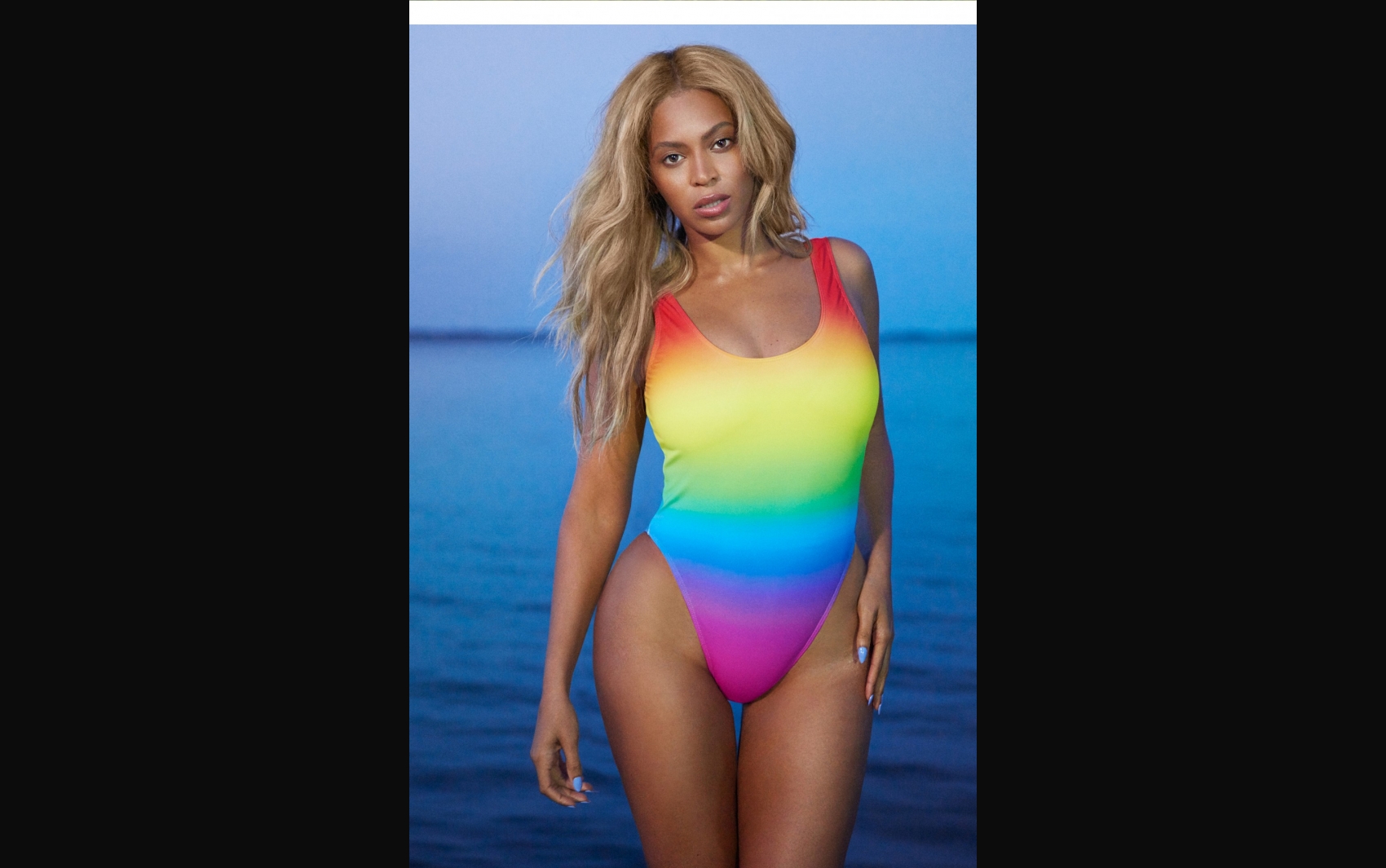 Beyonc&eacute; para a BEAT Magazine