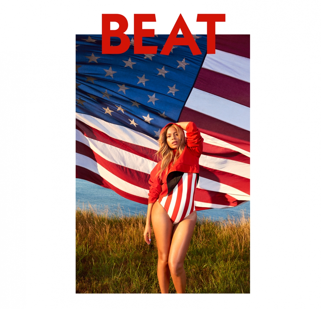 Beyonc&eacute; para a BEAT Magazine