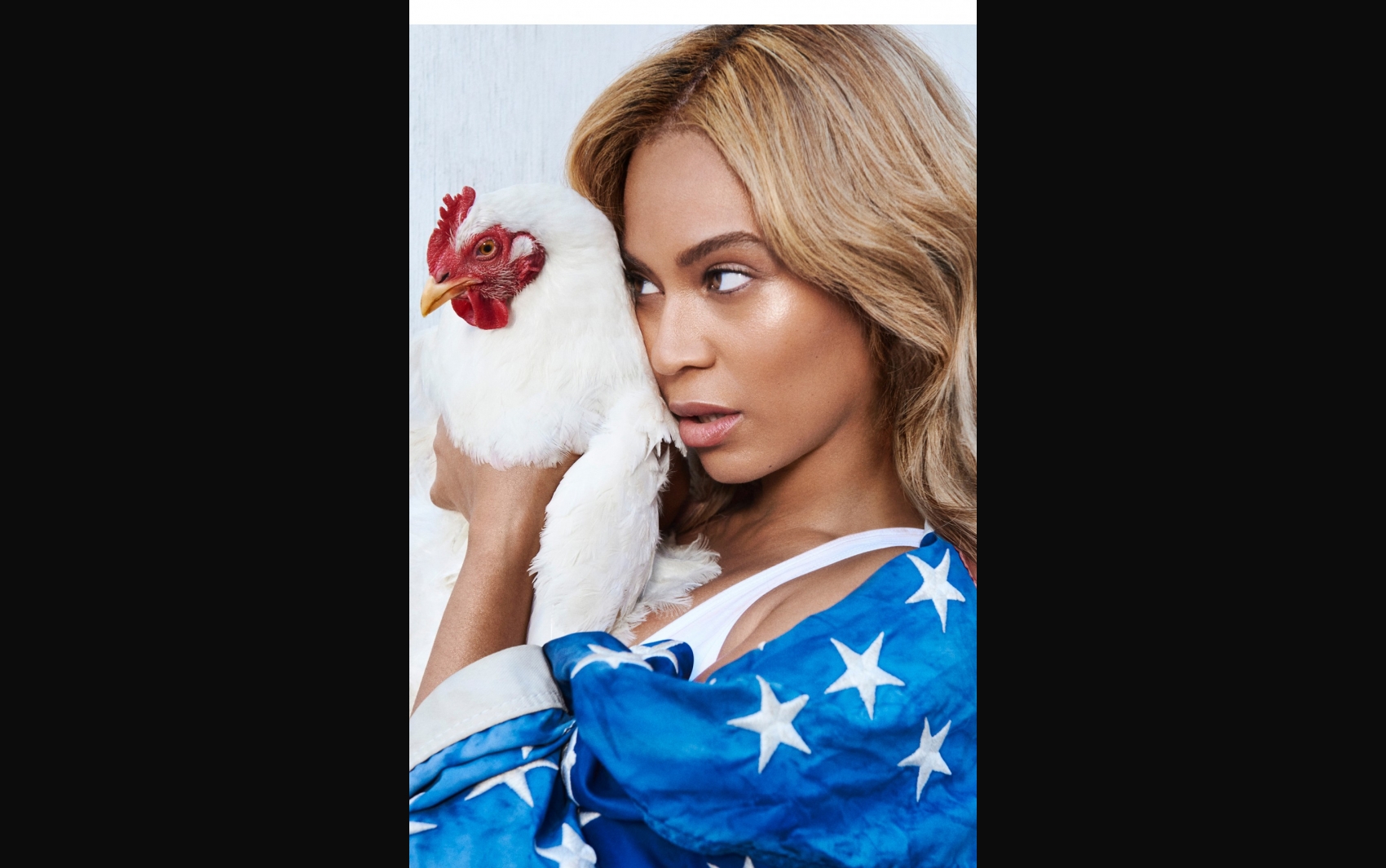 Beyonc&eacute; para a BEAT Magazine