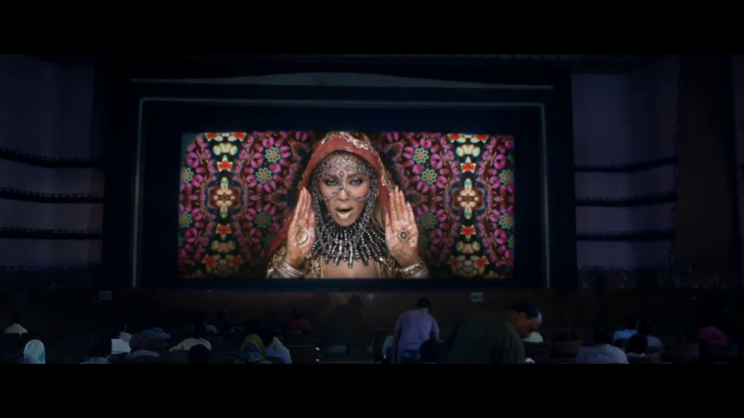 Beyonc&eacute; em "Hymn for the Weekend"