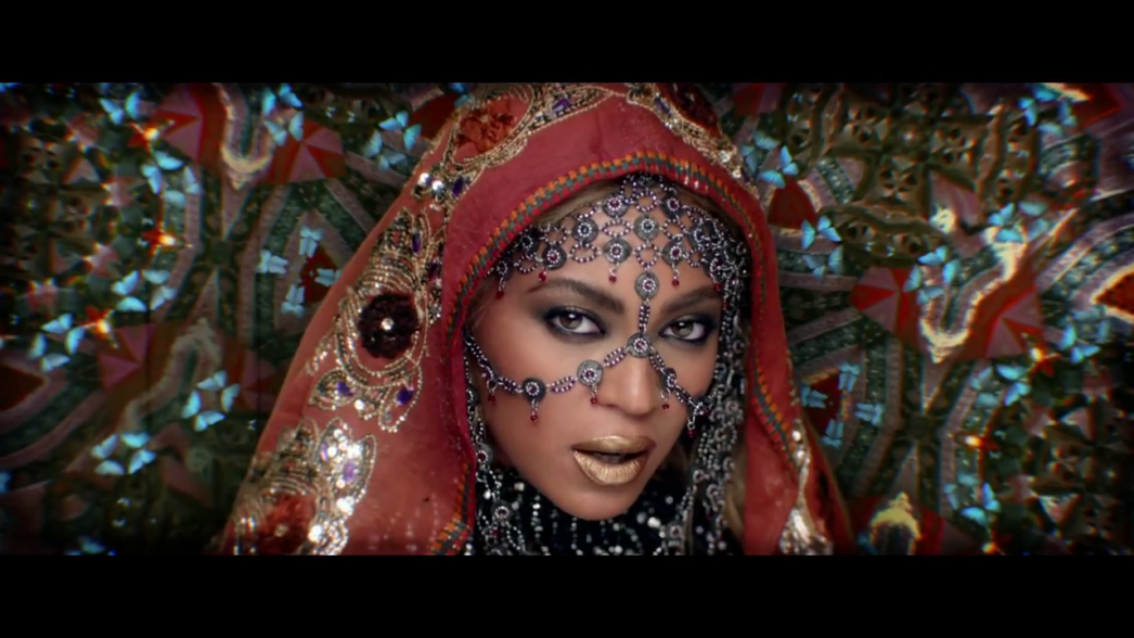 Beyonc&eacute; em "Hymn for the Weekend"