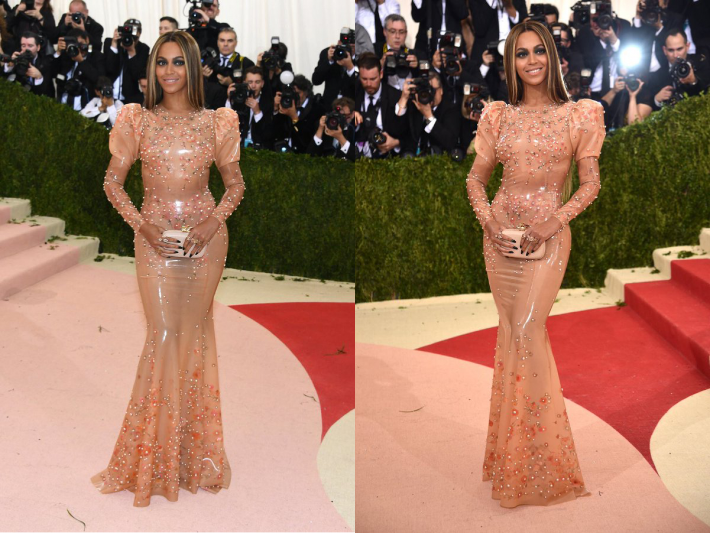 Beyonc&eacute; em vestido Givenchy no MET Gala 2016