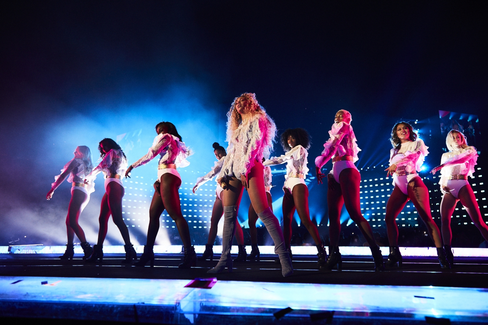 Beyonc&eacute; se apresenta em sua terra natal