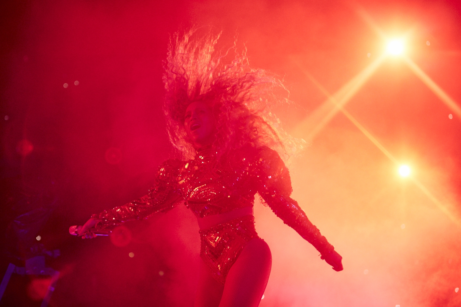 Beyonc&eacute; se apresenta em sua terra natal