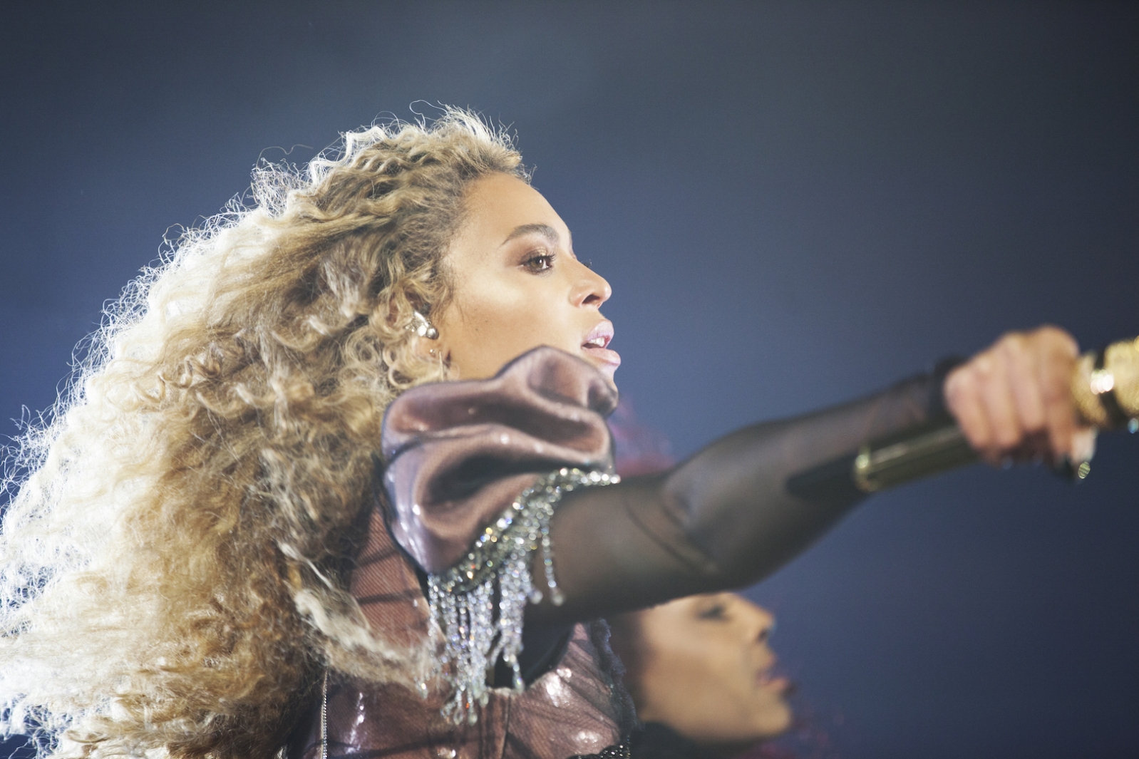 Beyonc&eacute; se apresenta em sua terra natal