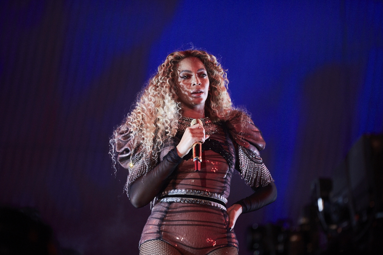 Beyonc&eacute; se apresenta em sua terra natal