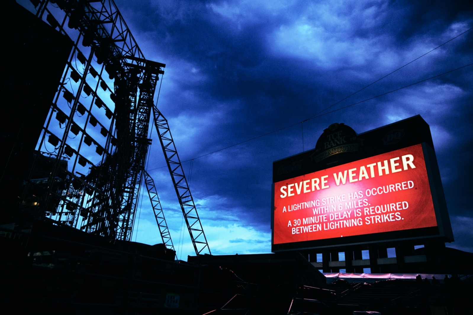 Tempestade atrasou in&iacute;cio do show de Beyonc&eacute; em Minneapolis