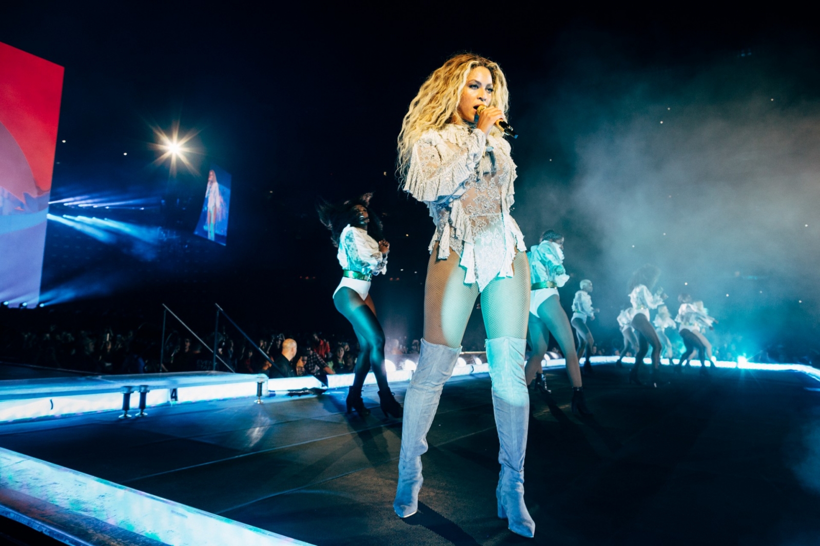 Beyonc&eacute; se apresenta em Foxborough com a 'Formation World Tour'